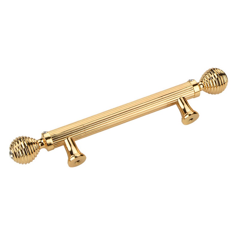 Highend Crystal Door Pull Handle Drawer Pull Handle Gold Etsy