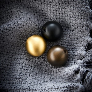 Brass Small Ball Nordic Chinese Simple And Fresh Cabinet Door Drawer Furniture Small Knob