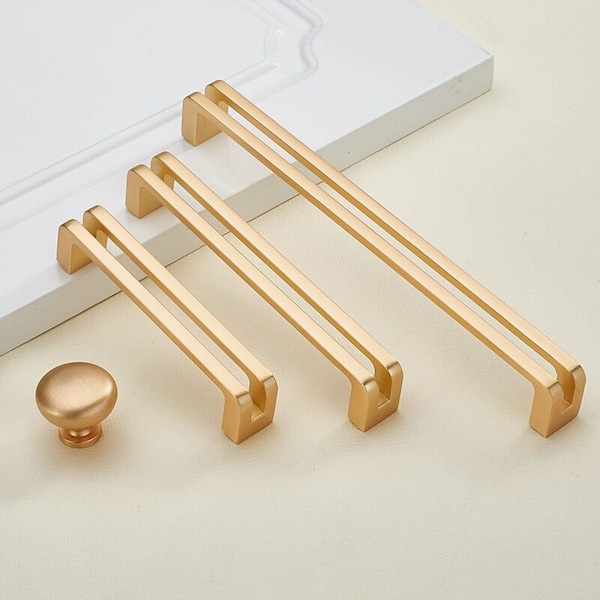 Nordic Cabinet Door Pull Handle Golden Door Pull Handle Modern Minimalist Cabinet Wardrobe Door Pull Handle American Pull Handle