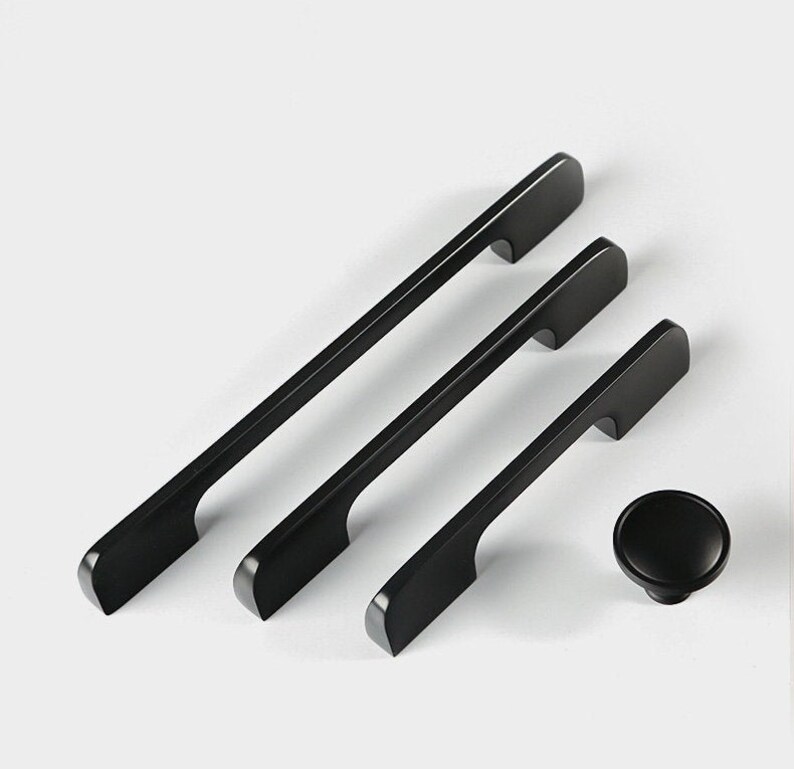 Brass Pull Handle Door Modern Minimalist Etsy