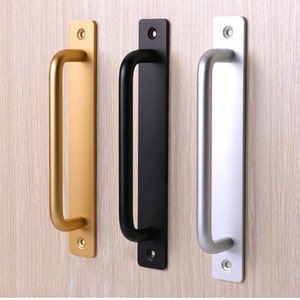 Wooden Door Balcony Sliding Door Pull Handle Window Sliding Door Access Door Pull Handle Bathroom Wall Mounted Pull Handle