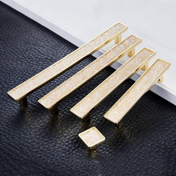 HighGrade Colored Crystal Wardrobe Door Pull Handle Etsy