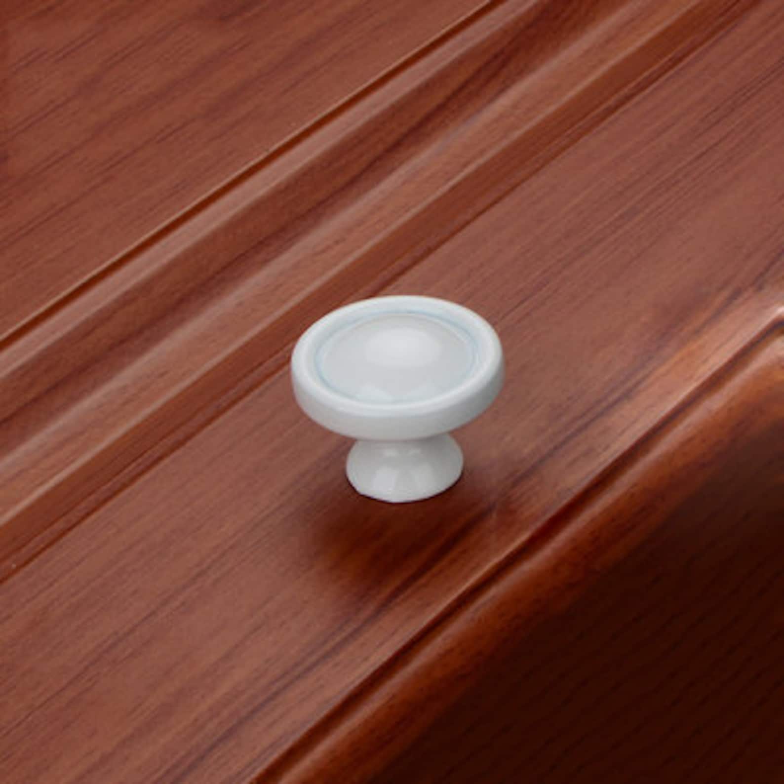 Modern White Drawer Pull Handle Simple Drawer Door Pull Handle Etsy