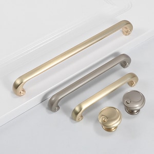 American Simple Cabinet Drawer Wardrobe Cupboard Door Pull Handle