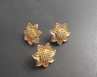 Nordic Brass Cabinet Door Drawer Knob Wardrobe Gold Knob Light Luxury Knob Circular Small  Knob