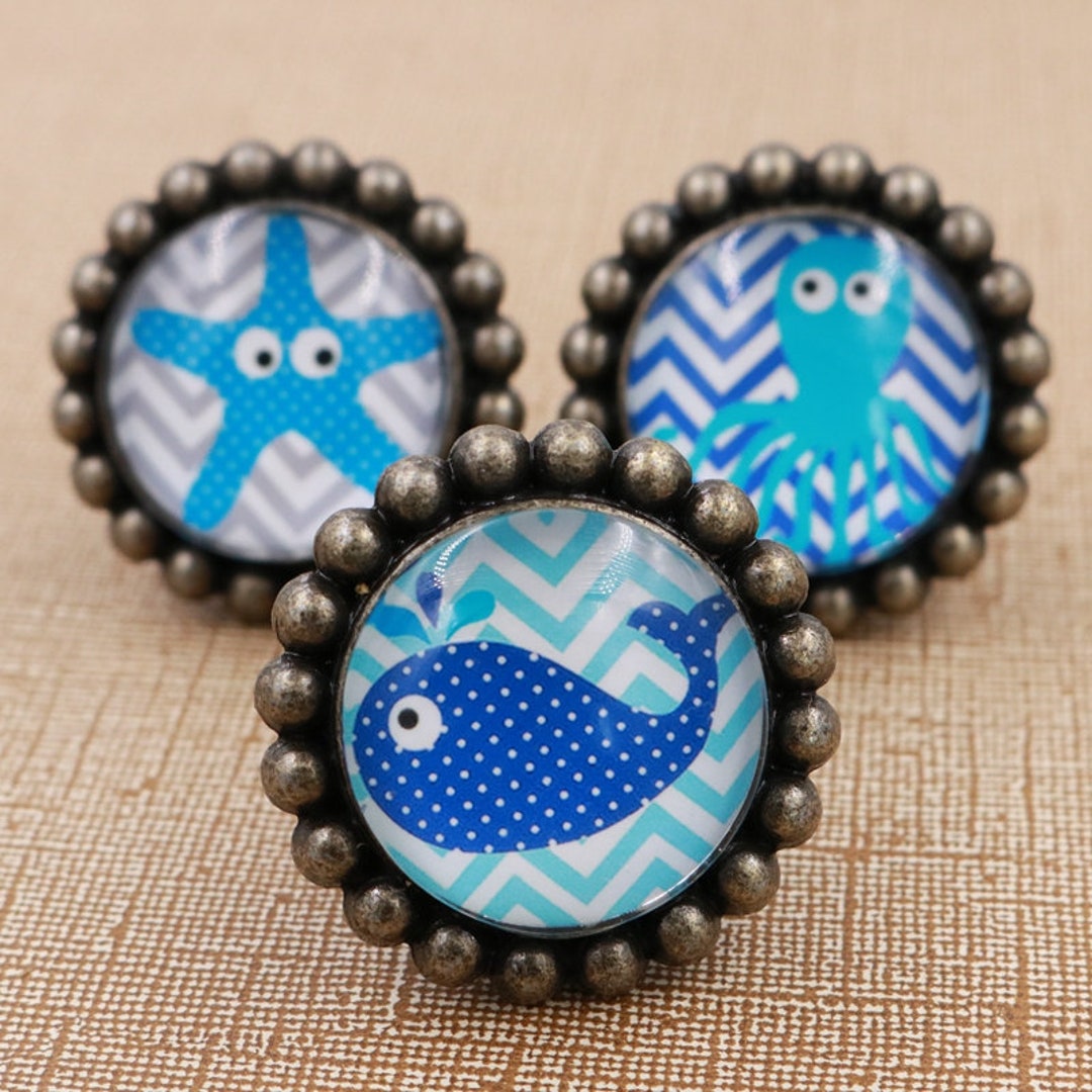 American Glass Knob Children Room Door Knob Drawer Knob Etsy