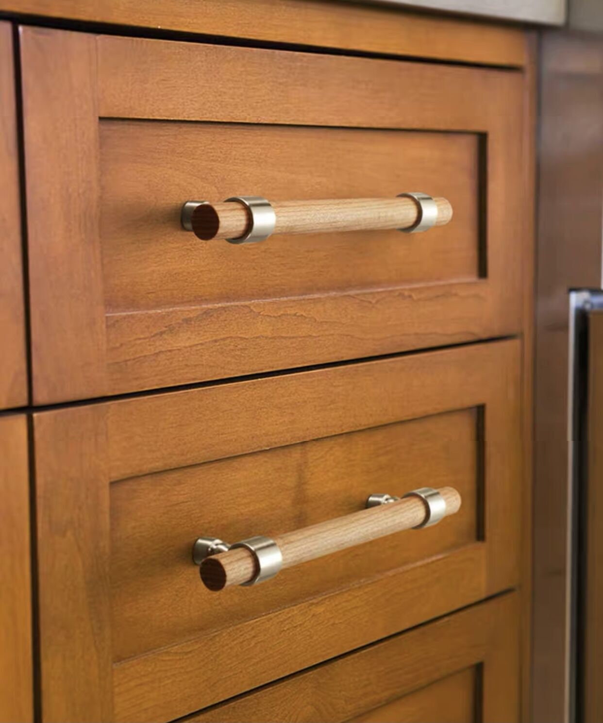 Wood Door Pull Handle Wardrobe Door Pull Handle Door Etsy