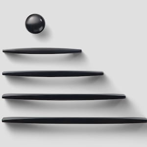 Nordic Black Cabinet Pull Handle Modern Wardrobe Door Pull Handle Drawer Pull Handle European Cabinet Pull Handle New Chinese