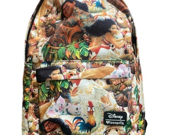 VTG. Moana Disney Loungefly Backpack 18x15