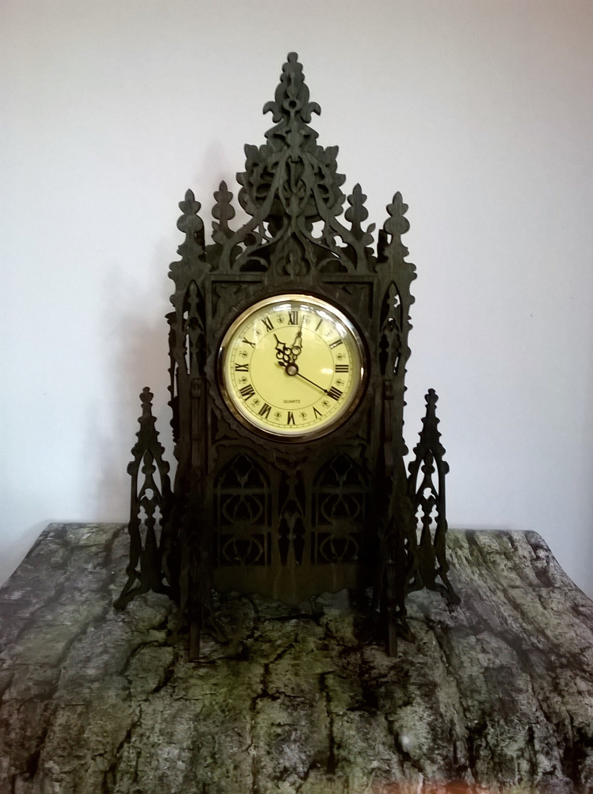 Gothic clock medieval stylization clock inspired medieval Etsy