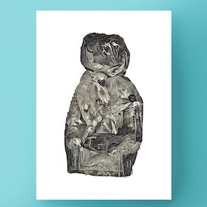 The Bagnio - Giclee Art Print Limited Edition Rosie Galloway-Smith Marriage a la Mode: after Hogarth 2021