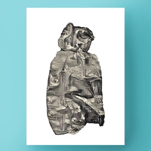 The tête-à-tête - Giclee Art Print Limited Edition Rosie Galloway-Smith Marriage a la Mode: after Hogarth 2021
