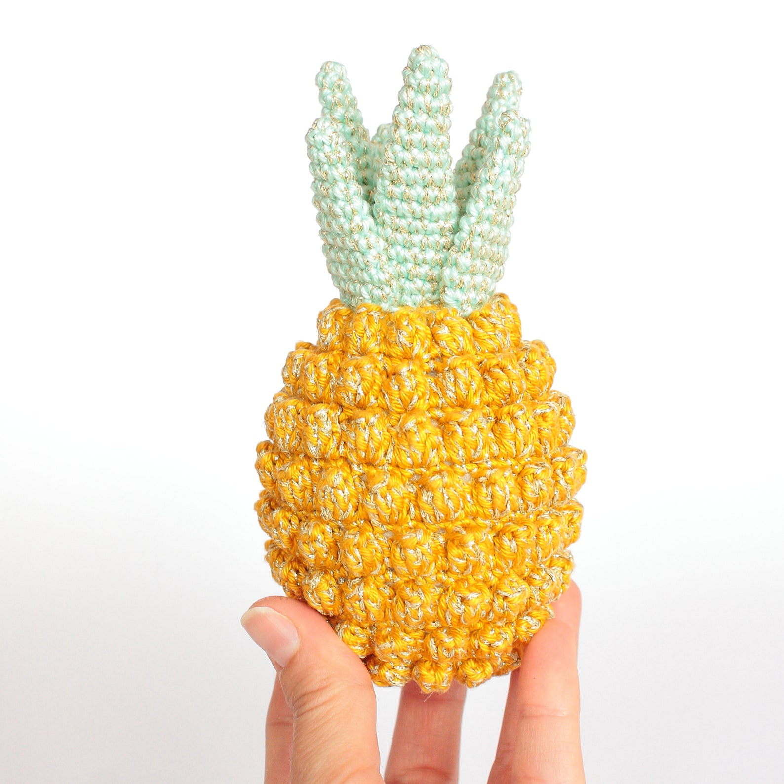 Pineapple Crochet Pattern PDF Crochet Pineapple Pattern Etsy