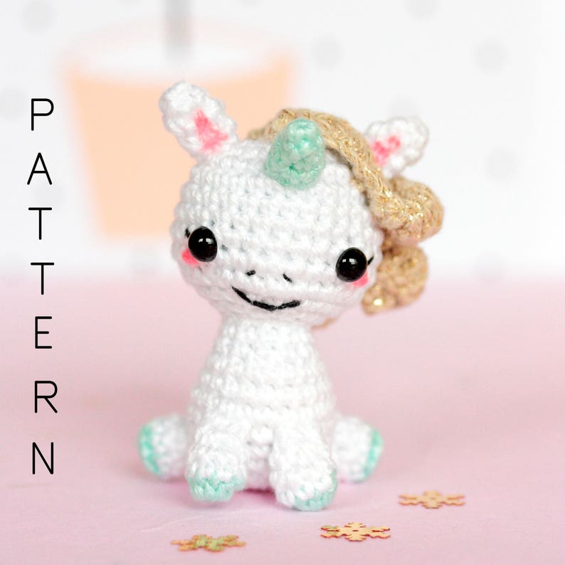 unicorn plush pattern
