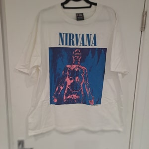 Single Stitch Nirvana Sliver Xl Tee. Bootleg. - Etsy Single Stitch Nirvana Sliver Xl Tee. Bootleg. - Etsy