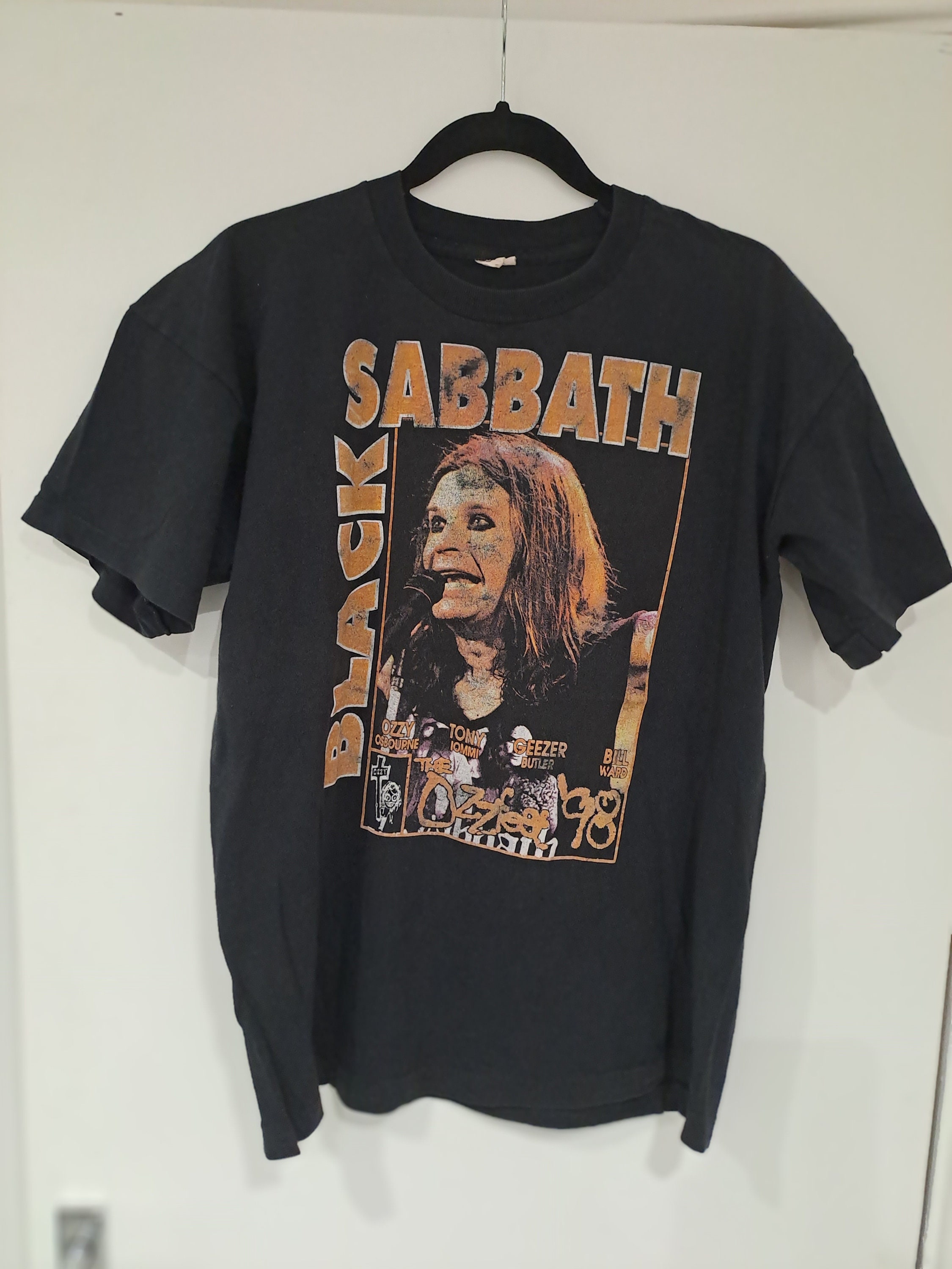 Ozzfest 98 Black Sabbath Single Stitch t shirt.