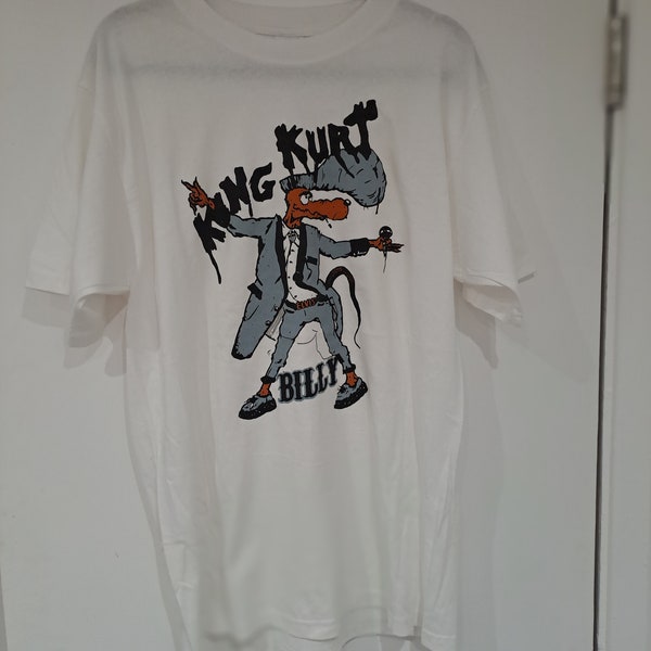 Groß, König Kurt Billy. Psychobilly Tee