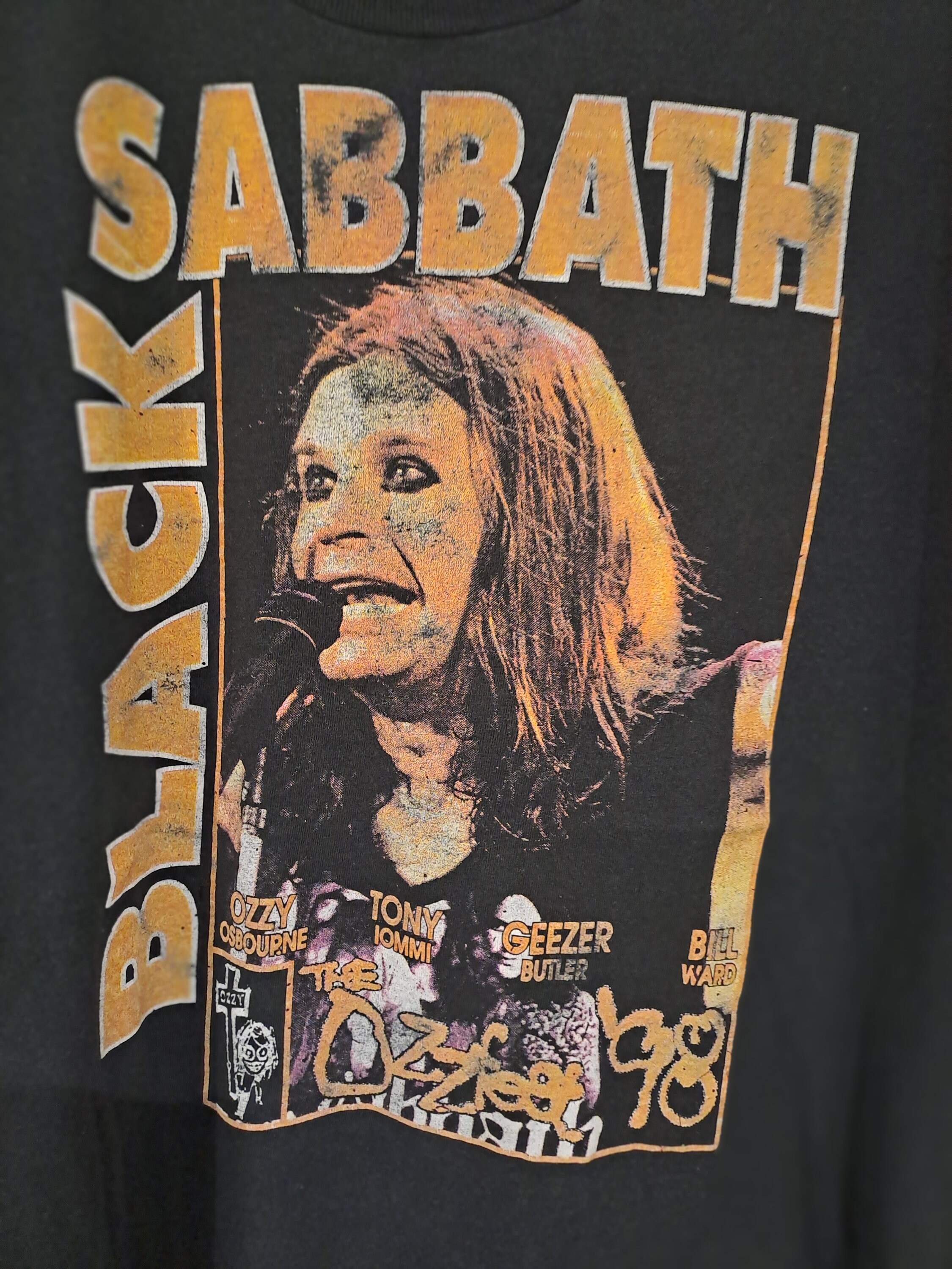 Ozzfest 98 Black Sabbath Single Stitch T Shirt. - Etsy