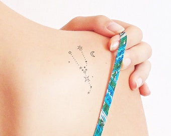 Tiny Taurus - Temporary tattoo (Set of 2)