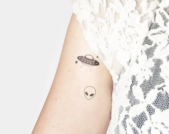 Cosmic Cruiser - Temporary tattoo (Set of 2)