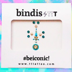 Bonnaroo Bindi Set - Face Gems Stick Bindi Dots Jewels Bindi Dots ...