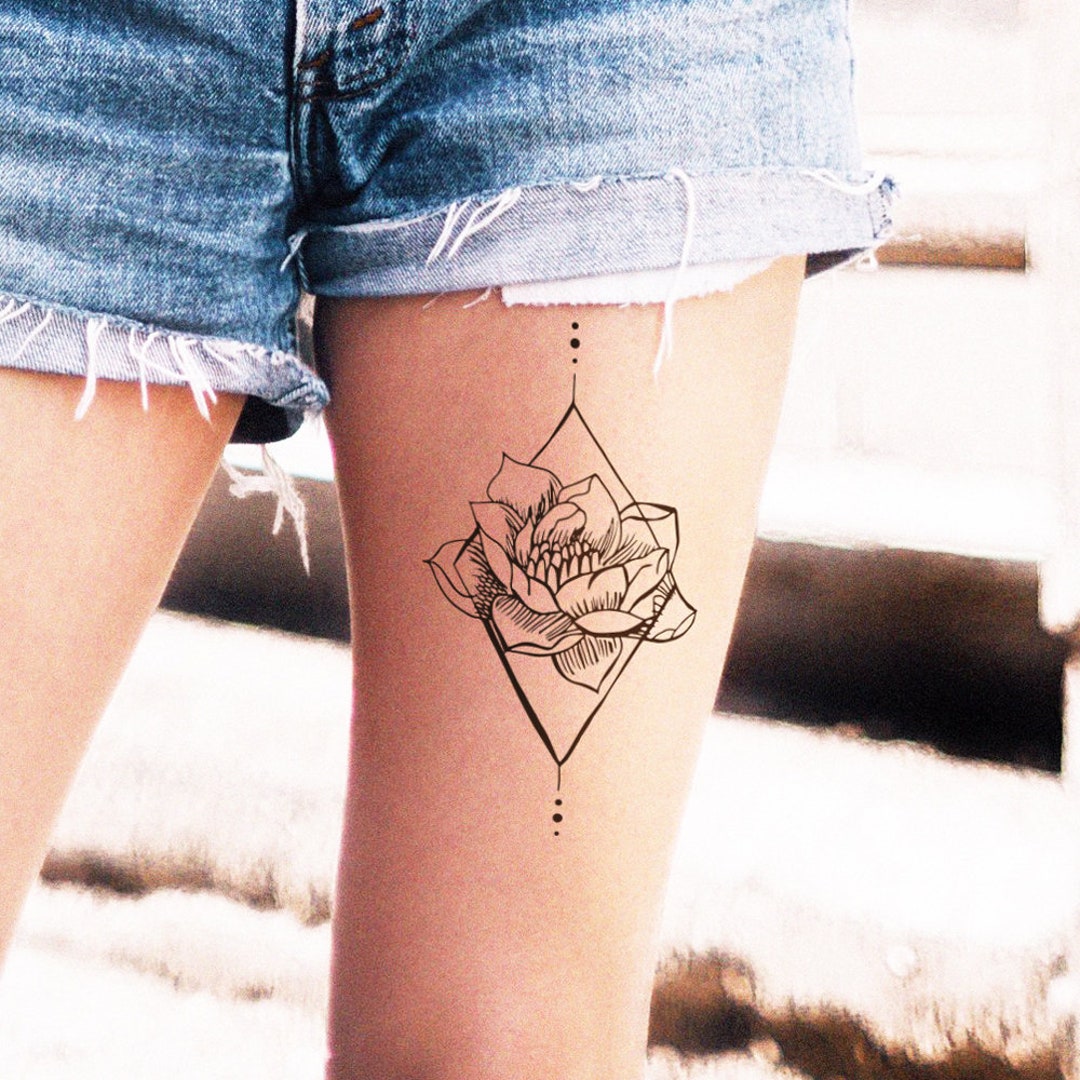 Lotus Flower Tattoo on Hip: Symbolism & Style