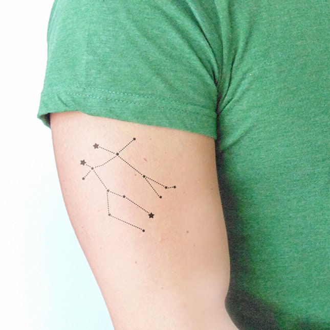 Gemini - Temporary tattoo (Set of 2)