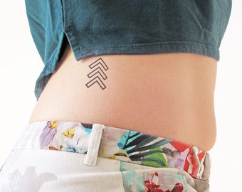 Arrow - Temporary Tattoo (Set of 2)