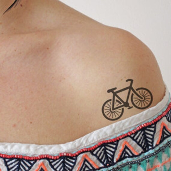 Buy Urban Bike Temporary Tattoo set of 2 Online in India - Etsy