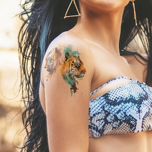 Dubbele dominantie: tijdelijke tattoo (set van 2)