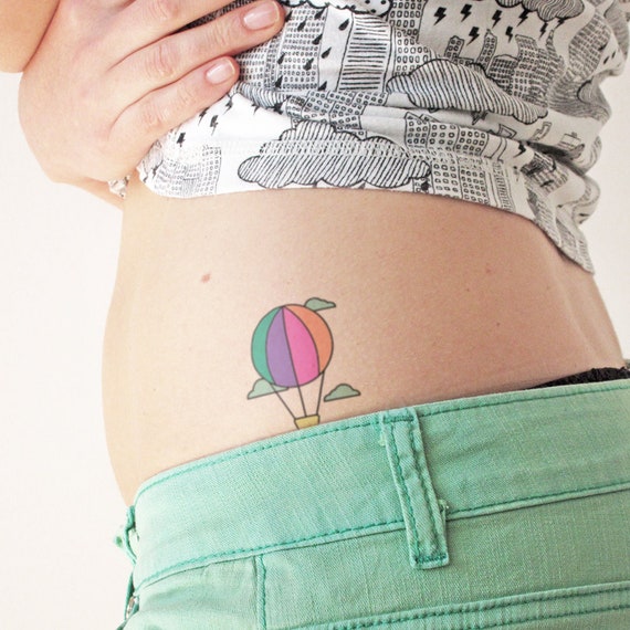 My Little Day tattooed balloons - clouds My Little Day tattooed balloons - clouds