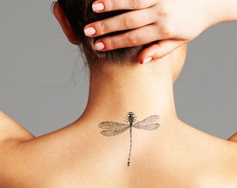 Dragonfly - Temporary Tattoo (Set of 2)