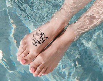 Tiger - Temporary Tattoo (Set of 2)