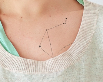 Libra - Tatuagem temporária (conjunto de 2)