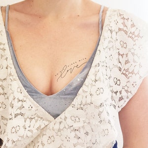 Do All Things With Love - Temporary Tattoo (Set of 2)