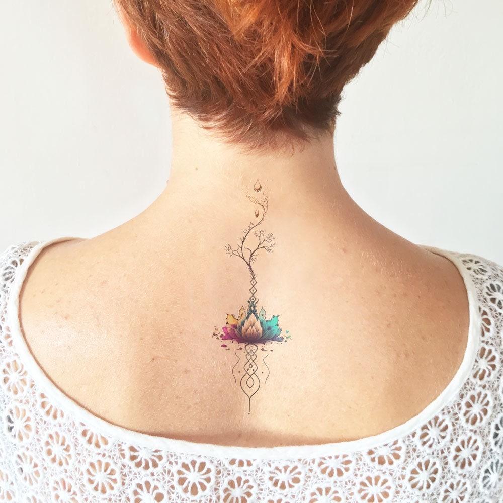Unalome Tattoo - Etsy Israel