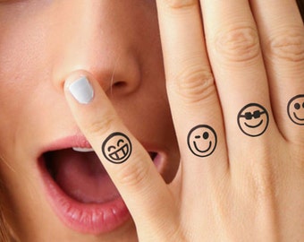 Set de emociones - Tatuaje temporal (conjunto de 2)