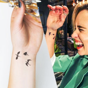 Little Dragon - Temporary Tattoo (Set of 2)