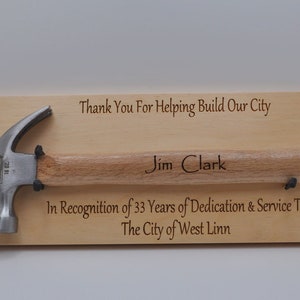 Recognition Gift, Appreciation, Dedication, Job Well Done Ideas, Ceremonial Plaque, Gifts Of Appreciation, Proud Of Your Work, Retirement