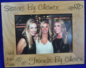 Gift For Sister ~ Picture Frame ~ Sister Picture Frame ~ Custom Picture Frame ~ Sisters Gifts ~ Great Sister Gift ~ Sister Frames ~ Sister