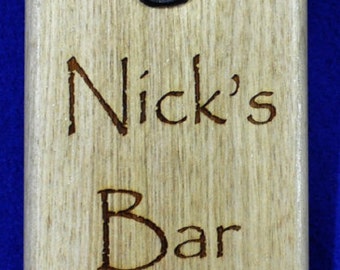 Gift For Husband ~ Groomsmen Gifts ~ Man Cave Gift ~ Engraved Bottle Opener ~ Gift For Brother ~ Engraved Groomsmen Gifts ~ Bar Gifts ~