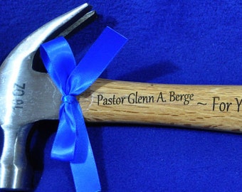 Gift For Pastor ~ Gift For Clergy ~ Gift For Priest ~ Hammer ~ Christian Gift ~ Bible Verse ~ Minister Gifts ~ Youth Pastor Gifts ~ Jesus