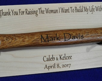 Father In Law Gift ~ Father Of The Bride Gift ~ Gift For Bride's Dad ~ Engraved Hammer ~ Gift For Father In Law ~ Wedding Gift For Father ~