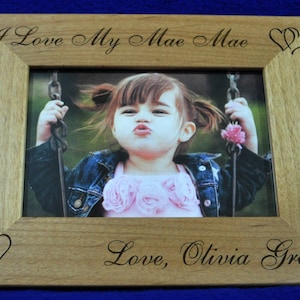 Christmas Gift For Mom ~ Gift For New Parents ~ Baby Frame ~ Custom Frames ~ New Baby Gift ~ Picture Frames ~ Baby Frames ~ Grandma Gift