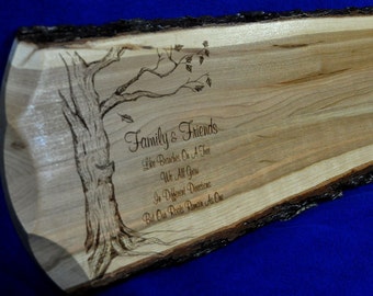 Wedding Guest Book ~ Wedding Sign ~ Wood Slab Guest Book ~ Tree Slice ~ Wood Guest Book ~ Wood Signing Board ~ Live Edge Sign ~ Wedding ~