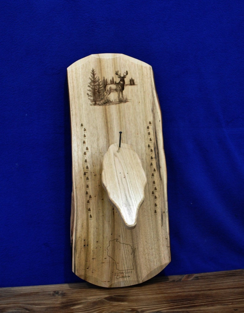 European Mount Board Deer Mount Board With State Deer Etsy