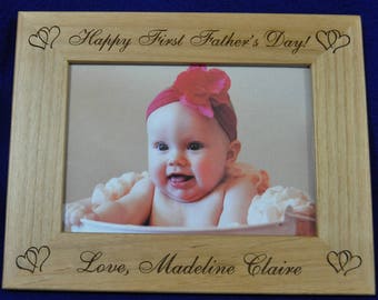 Gift For Dad ~ Birthday Gift For Dad ~ Baby Frame ~ Custom Frames ~ Picture Frames ~ Frames For Baby ~ Dad Gifts ~ Grandparents Gifts ~ Baby