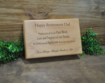 Retirement Gift, Retirement Gift For Dad, Custom Wood Box, Retirement, Engraved Wood Box, Gift For Retirement, Recognition Gifts, Dad Gifts