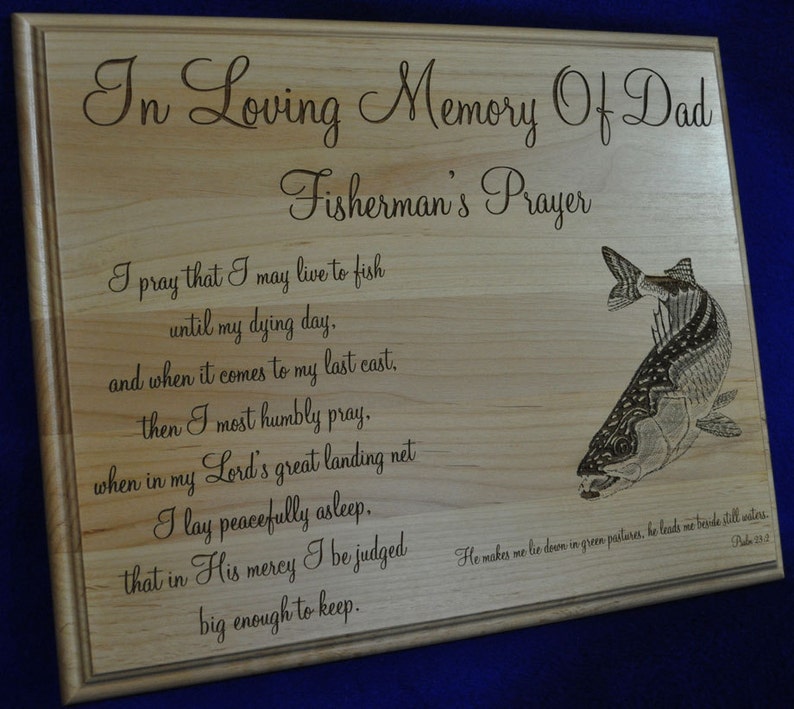 In Loving Memory Memorial Gift Sympathy Gifts Engraved Memorial Engraved Sympathy Gift Funeral Gift In Memory Of Loss Of Dad image 1