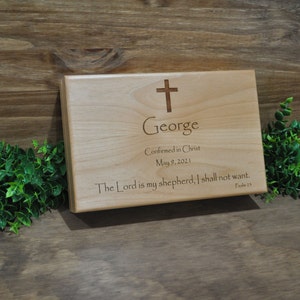 Confirmation Gift, Graduation Gift, Communion Gifts, Gift For Godchild, Gift For Young Man, Gift For Confirmation, Keepsake Box, Religious